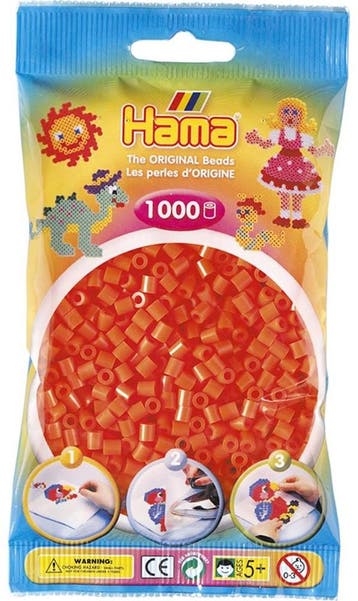 Hama - Strijkkralen Oranje (1000 stuks) | Hama - Hobby, Verzenden, Nieuw