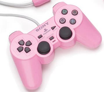PS2 Controller Dualshock 2 - Roze - Sony (origineel) PS2, Ophalen of Verzenden, Zo goed als nieuw, Controller, PlayStation 2