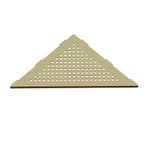 Square Corner hoekplanchet inbouw 25x25 cm mat goud, Verzenden, Nieuw