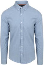 Suitable Overhemd Flanel Lichtblauw maat XL Heren, Kleding | Heren, Overhemden, Verzenden, Nieuw, Suitable