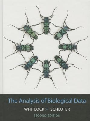The Analysis of Biological Data 9781936221486, Boeken, Zo goed als nieuw