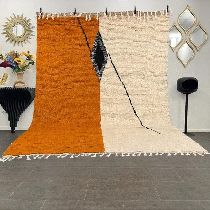 Beni Ouarain Berberse tapijt - Tapijt - 292 cm - 205 cm -, Huis en Inrichting, Stoffering | Tapijten en Kleden