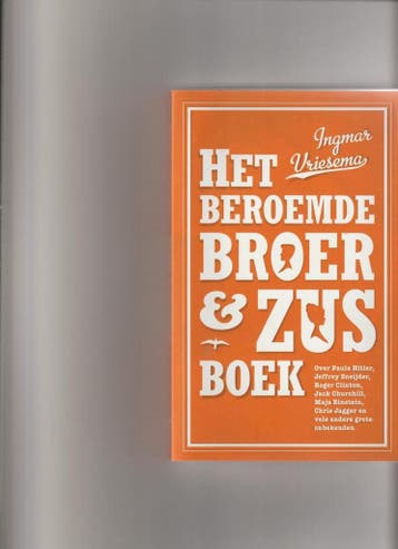Het beroemde broer & zus boek - Ingmar Vriesema, Verzenden, Gelezen, Ingmar Vriesema
