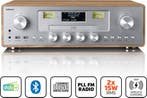Stereo set met Radio - CD Speler - Met Bluetooth - Hout - Le, Verzenden, Zo goed als nieuw