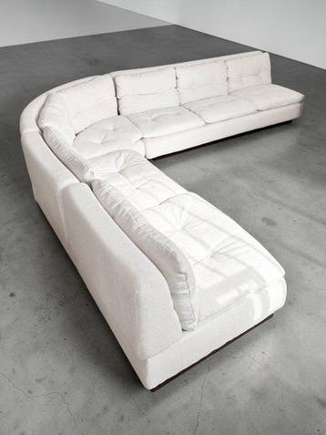 Fratelli Saporiti - Sofa (5) - Modulair / Eenpersoonsbed -