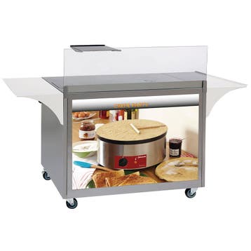 Diamond Mobiel RVS Meubel Voor Pannenkoeken | 1000x600x825mm, Ophalen of Verzenden, Nieuw in verpakking
