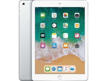 Apple iPad 5 (2017, A9 series) - Zilver - 32 GB - WiFi + 4G, Verzenden, Zo goed als nieuw