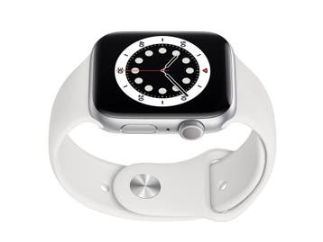 Apple Watch Series 6 - 44mm - Aluminium - Zilver - GPS, Verzenden, Zo goed als nieuw, Apple