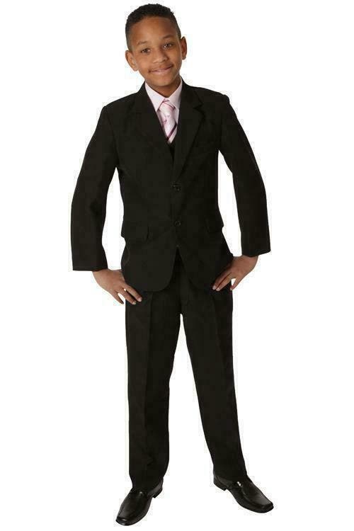 Bruidsjonker pak/galapak/kinder kostuum zwart maat 104 NIEUW, Kinderen en Baby's, Kinderkleding | Maat 104, Jongen, Nieuw, Broek