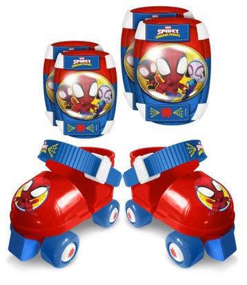 Spidey Rolschaatsen met Beschermers (Kinderen, Skates), Kinderen en Baby's, Speelgoed | Buiten | Rolschaatsen, Ophalen of Verzenden