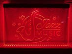 Jazz muziek neon bord lamp LED verlichting reclame lichtbak, Verzamelen, Merken en Reclamevoorwerpen, Verzenden, Nieuw