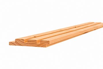 Douglas triple Rhombusprofiel | Gevelbekleding | Overkapping, Ophalen of Verzenden, Nieuw, Overige houtsoorten, Plank