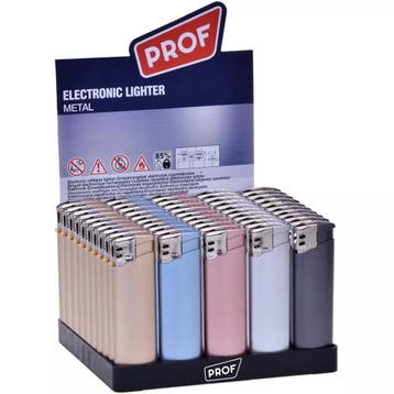 Prof Aansteker Light Metal 50 Stuks Metallic (Keuken), Ophalen of Verzenden, Nieuw