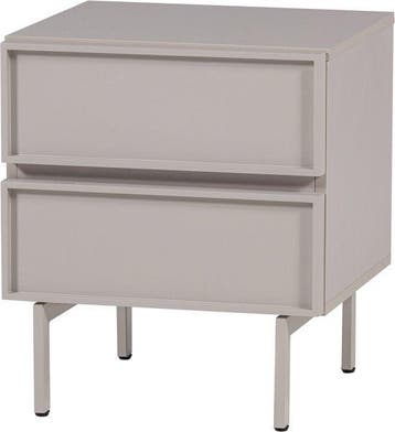 WOOOD Tours Ladekast/ Nachtkastje 2 Lades Melamine/ MDF, Verzenden, Nieuw