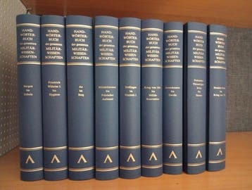 Poten - Handwörterbuch der gesamten Militärwissenschaften