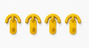 con&con - Luigi Caramella - Set kapstokhaken (4) - Arco -