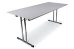 Inklapbare tafel recht | 180x80 | T-frame, Ophalen of Verzenden, Nieuw, Kunststof