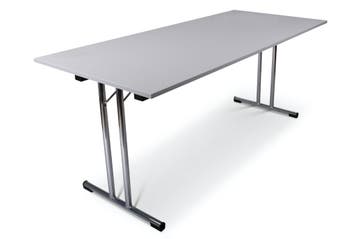 Inklapbare tafel recht | 180x80 | T-frame, Ophalen of Verzenden, Nieuw, Kunststof