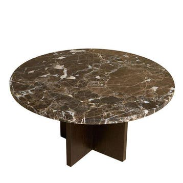 Lebanto - Salontafel - Tinian - Marmer, Hout - Italiaanse