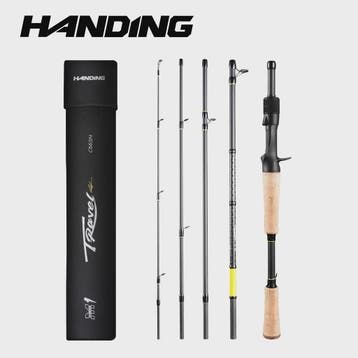 HANDING M1 Travel Hengel - Compacte Reishengel, 40-43cm, 5-6, Verzenden, Nieuw