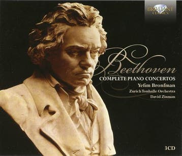 cd - Beethoven - Yefim Bronfman, Zurich Tonhalle Orchestr..., Verzenden, Zo goed als nieuw