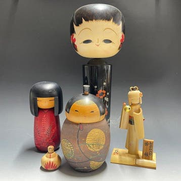 Traditionele Kokeshi  | Dento Kokeshi, Koma /, Antiek en Kunst