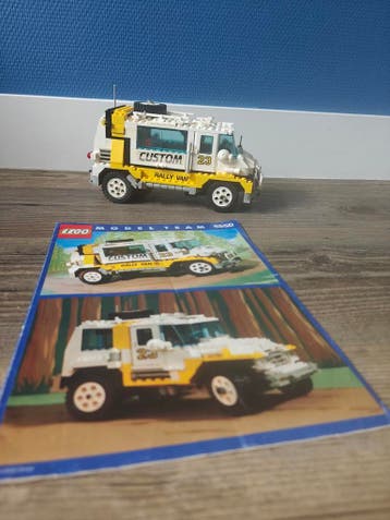 LEGO Custom Rally Van 5550, Verzenden, Zo goed als nieuw, Complete set, Lego