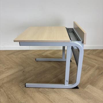 schooltafel / computertafel met kabelgoot (hxbxd) 72x80x81, Ophalen of Verzenden, Gebruikt