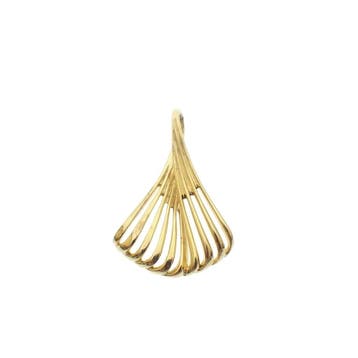 Vintage gouden kettinghanger (Hanger of bedel), Ophalen of Verzenden, Gebruikt, Goud, Overige merken