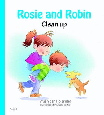 Clean up / Rosie and Robin - Vivian den Hollander, Verzenden, Gelezen, Vivian den Hollander