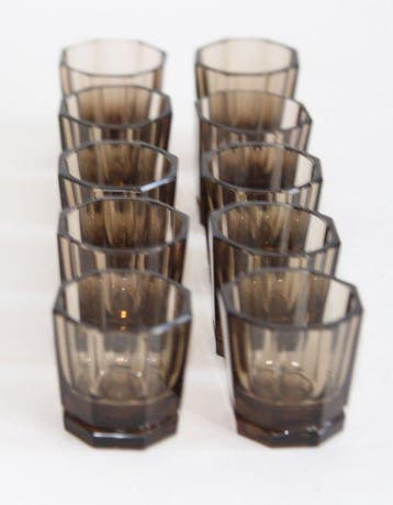 Moser, Böhmen - Karl Moser att. - Pot (10) - rookglas -