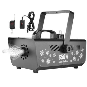 Sneeuwmachine met Afstandsbediening | B-keuze | 41% Voordeel, Ophalen of Verzenden, Zo goed als nieuw, Feestartikel, Kerst of Sinterklaas