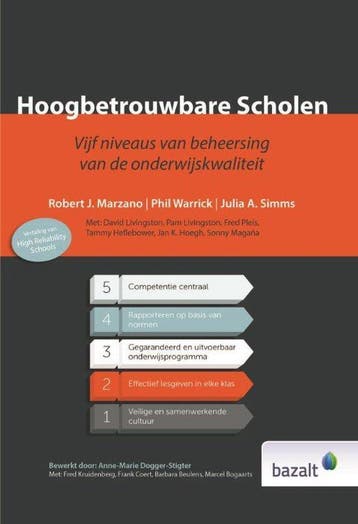 9789461182111 Hoogbetrouwbare scholen Robert J. Marzano, Boeken, Verzenden, Nieuw, Robert J. Marzano