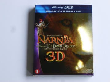 Narnia - The voyage of the dawn Treader (Blu-ray 3D + Blu-ra, Ophalen of Verzenden, Zo goed als nieuw