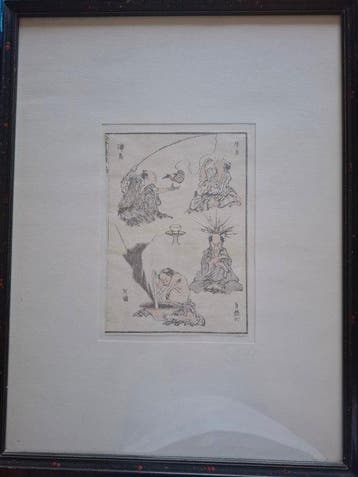 La pesca - Hokusai Katsushika (1760-1849) - Japan - Late Edo