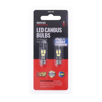 T10 Led Lampen 12v - Helder Wit Licht Met Canbus - 6smd 5730, Ophalen of Verzenden, Nieuw, Universele onderdelen