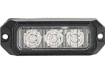 ORANJE bumper flitser - E keurmerk - R10 - 3 LED Compact, Auto diversen, Tuning en Styling, Ophalen of Verzenden