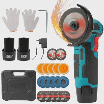 12V Snoerloze Haakse Slijper Kit - Compacte Mini Polijst- en, Verzenden, Nieuw