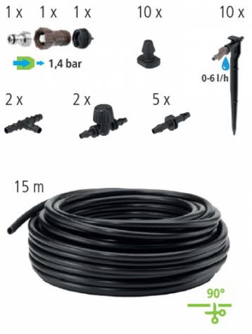 Geka Drip -Balkon en Terras- set compleet, Ophalen of Verzenden, Nieuw