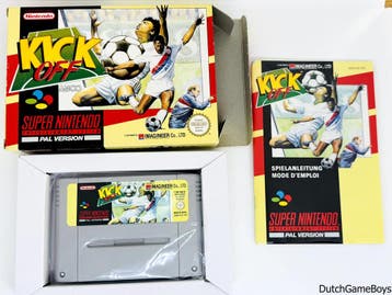 Super Nintendo / Snes - Kick Off - FRG, Verzenden, Gebruikt