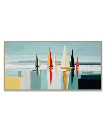 Stefano - Regatta in Still Waters, Antiek en Kunst