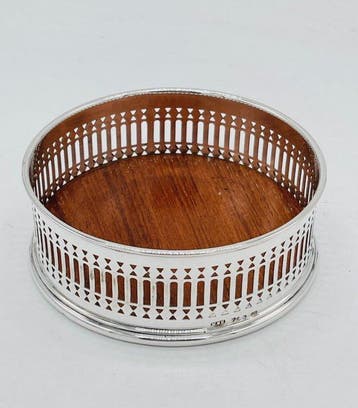 Nordisk Silverkonst - Flessenonderzetter - .925 zilver -