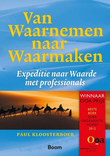 Van waarnemen naar waarmaken - Paul Kloosterboer, Verzenden, Gelezen, Paul Kloosterboer