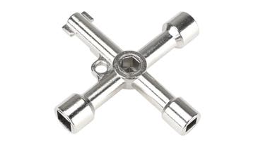Multi sleutel - 6 tot 14mm - driehoek vierkant dubbelbaard -, Ophalen of Verzenden, Nieuw