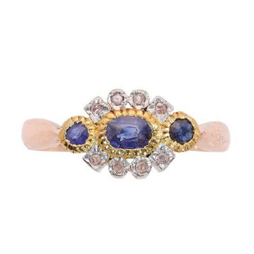 Zonder minimumprijs - Ring - 18 karaat Geel goud - 0.40ct., Nieuw