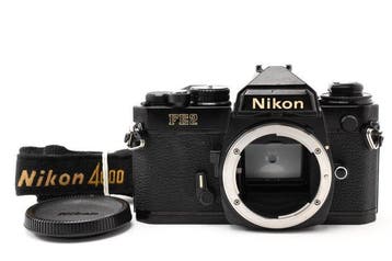 Nikon FE2 Black Film Camera Body Single lens reflex camera, Nieuw