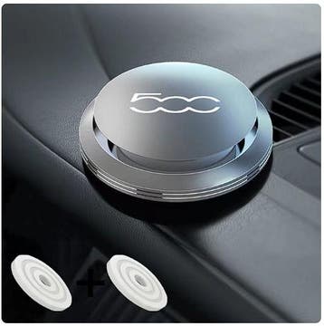 Fiat 500 luchtverfrisser zilver, leuk cadeau voor de Fiat, Nieuw