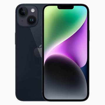 Refurbished iPhone 14 Plus 128 GB, Telecommunicatie, Mobiele telefoons | Apple iPhone, 128 GB, Verzenden, Zwart, Refurbished