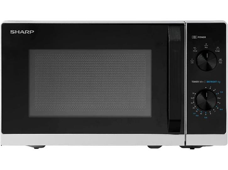 Sharp -  800 W - Inhoud 20 L Magnetron, Witgoed en Apparatuur, Magnetrons, Minder dan 45 cm, Vrijstaand, Draaiplateau, Nieuw, Verzenden