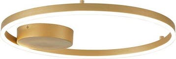 2dekans | Steinhauer wandlamp Mykty - goud - metaal - 40 cm, Ophalen of Verzenden, Zo goed als nieuw